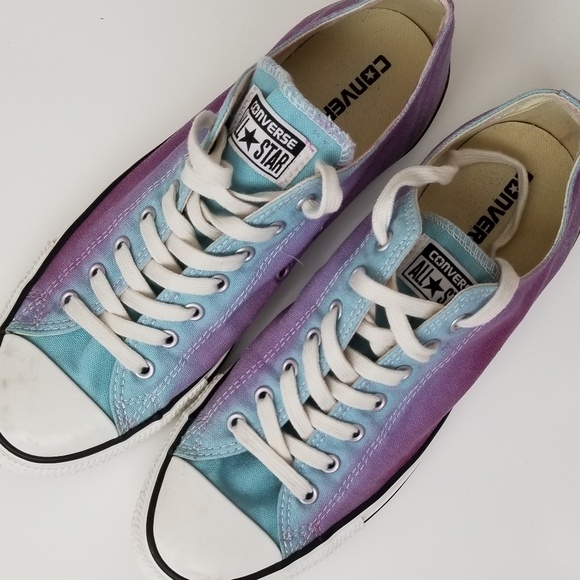 blue ombre converse